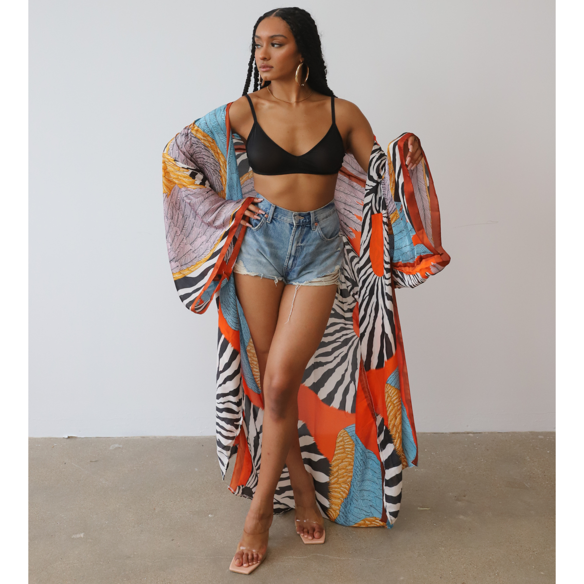 Safari Sunset Kimono