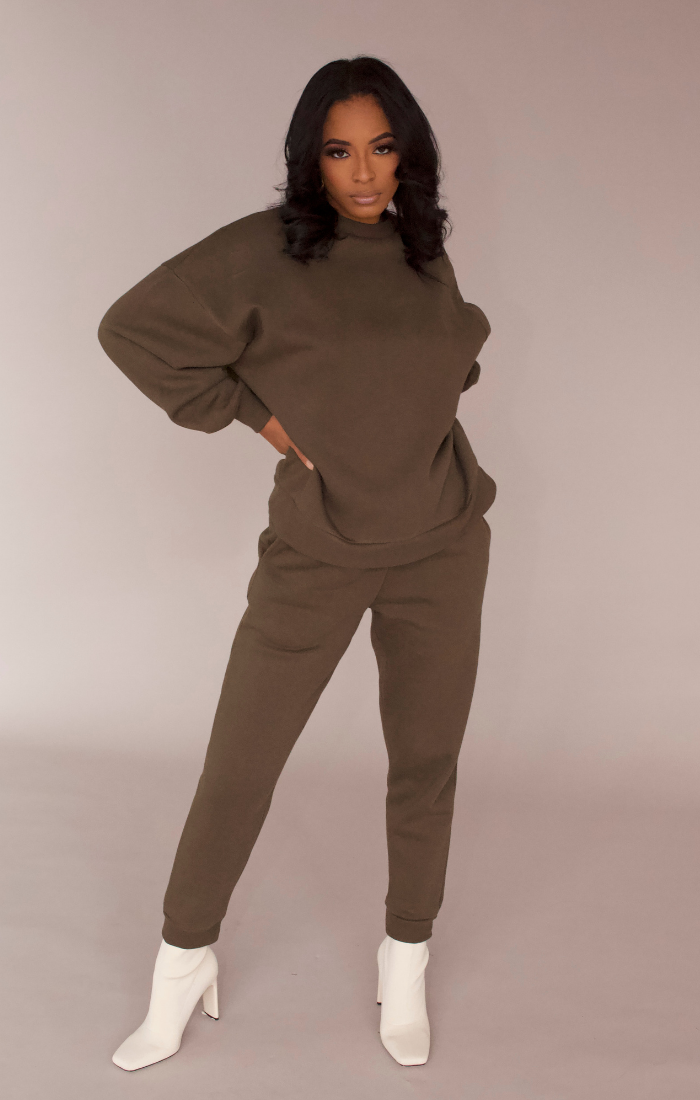 The Perfect Jogger Set (Burgundy)