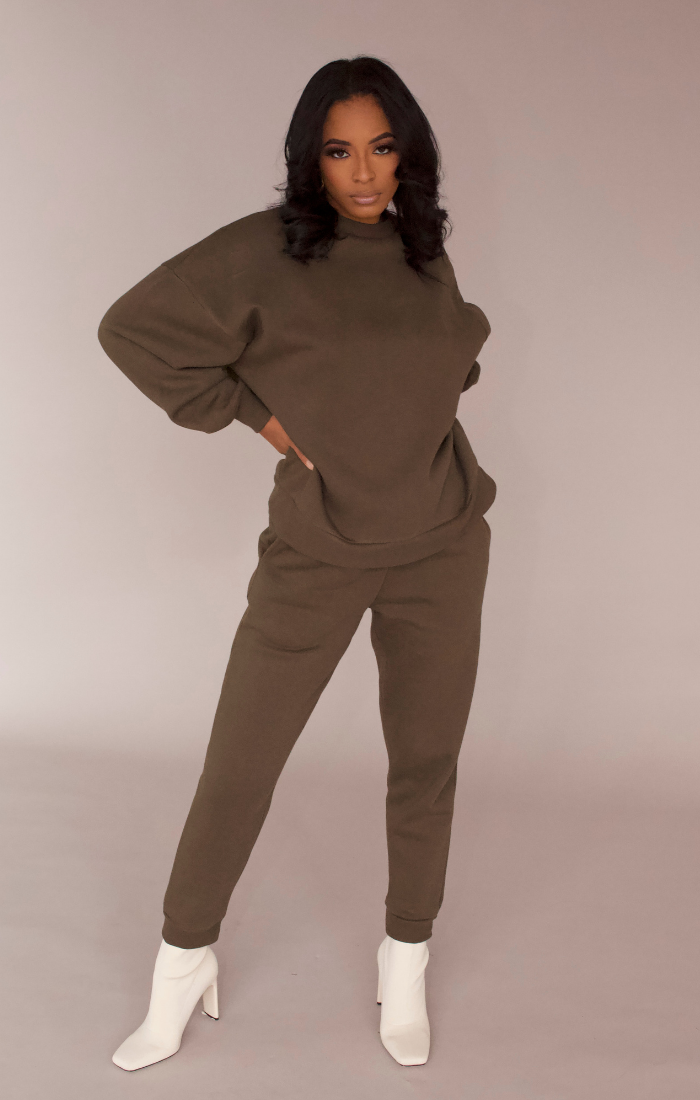 The Perfect Jogger Set (Olive)
